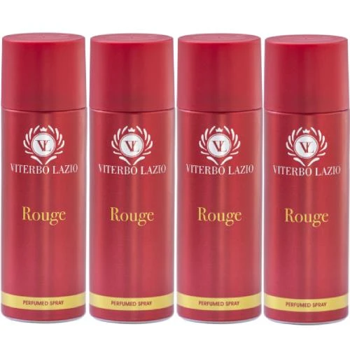 Viterbo Lazio Rouge 4 X 200 Ml Unisex Deodorant ürün görseli 1