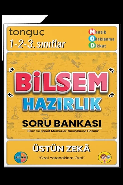 Tonguç 1-2-3. Sınıf Bilsem Hazırlık Soru Bankası ürün görseli 1