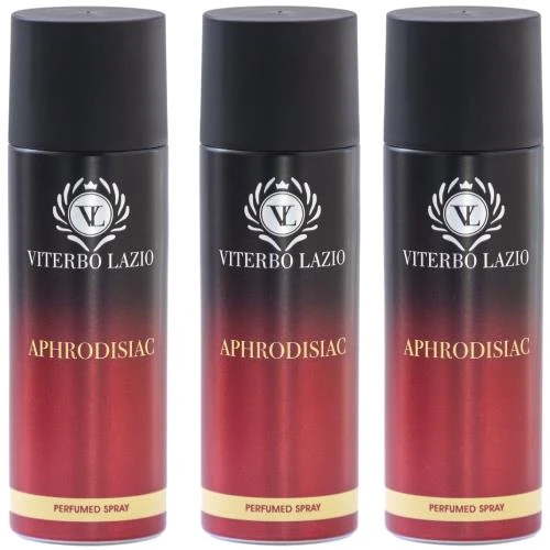 Viterbo Lazio Aphrodisiac 3 X 200 Ml Kadın Ml Deodorant ürün görseli 1