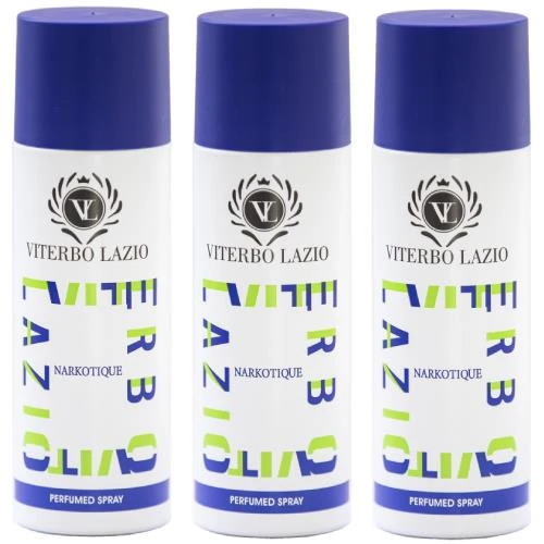 Viterbo Lazio Narkotique 3 X 200 Ml Unisex Deodorant ürün görseli 1