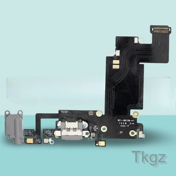 Apple İphone 6S PLUS Full Şarj Soketi Filmi FLEX Orjinal (GRİ) ürün görseli 1