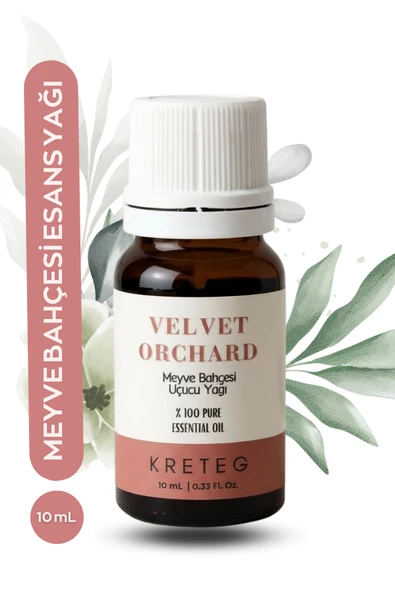 kreteg Velvet Orchard 10 ml Esansiyel Uçucu Yağ Buhurdanlık Yağı Hava Nemlendiri Difizörü Kokusu Esans ürün görseli 1