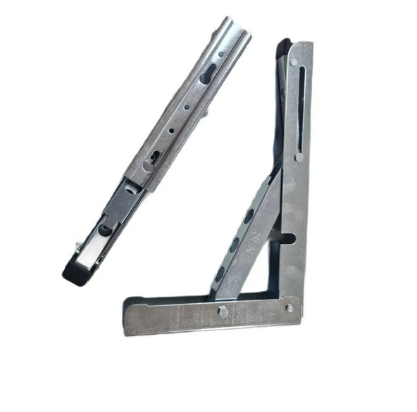 ŞEN METAL Mandallı Katlanabilir Masa Konsolu ÇİNKO 30cm (1çift) ürün görseli 1