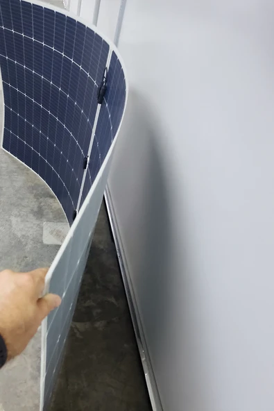 450W Monokristal Halfcut Flexible - Esnek Panel - Resim 7