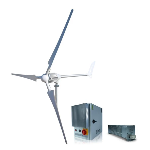 İsta Breeze Set i‑2000W 24V Rüzgar Türbini + Wind Pro Şarj Kontrol ürün görseli 1