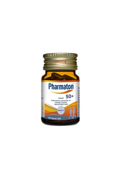 Pharmaton 50 Plus 30 Kapsül Omega-3 - Resim 2