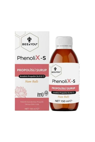 Bee you Phenolix-S 150 ML Propolisli Şurup ürün görseli 1