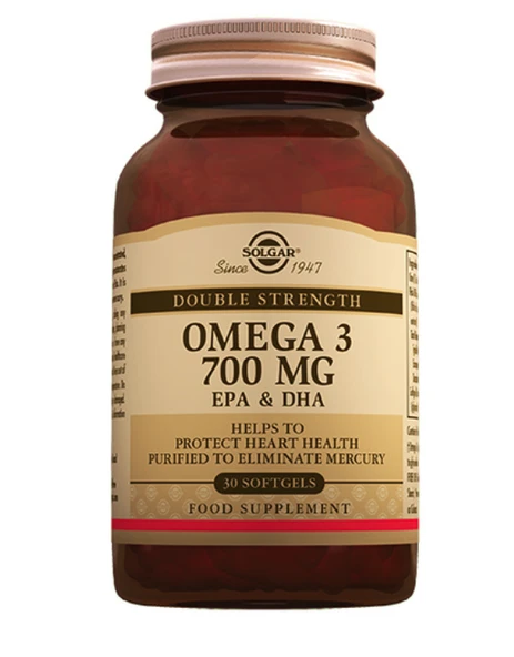 Solgar Omega-3 700 mg 30 Softgel ürün görseli 1