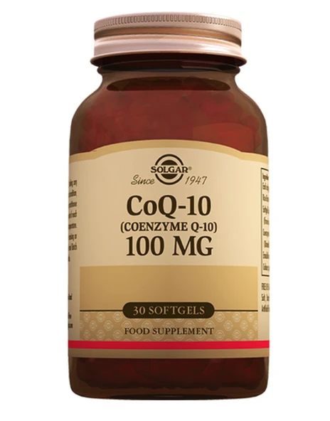 Solgar Coenzyme Q-10 100 mg 30 Softgel ürün görseli 1
