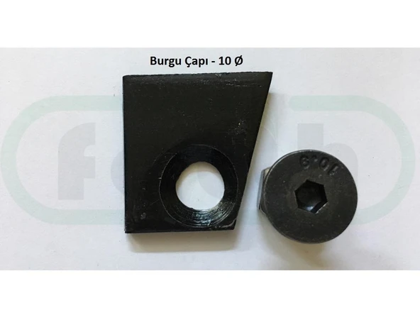 Oleomac- Toprak Burgu Bıçağı 10 CM Ø MTL51 ürün görseli 1