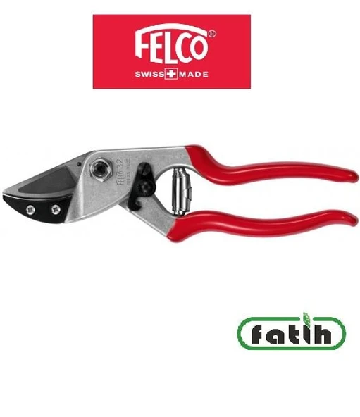 Felco 32 Budama Makası Örs Eğik Ağız Sağ-Sol El ürün görseli 1