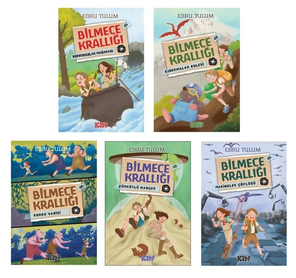 Ebru Tulum Bilmece Krallığı Seti (5 Kitap) ürün görseli 1