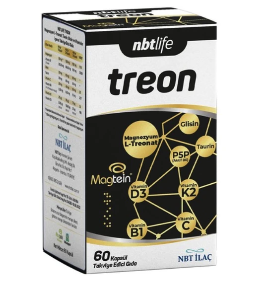 NBT Life Treon 60 Kapsül ürün görseli 1