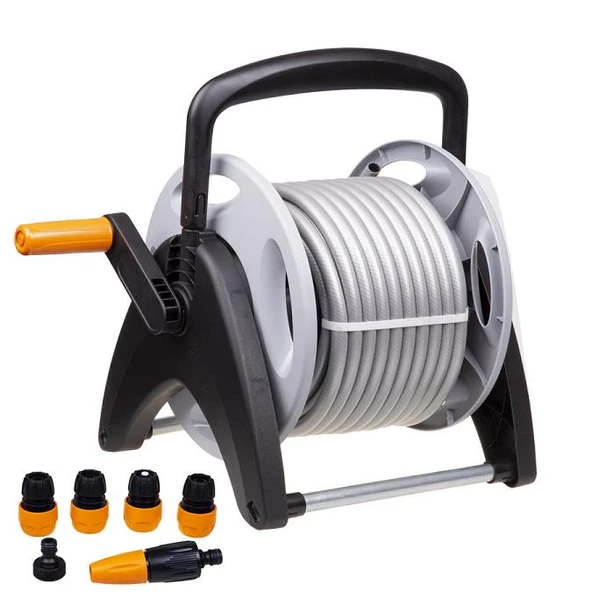 GF-Hortumlu Makara 1/2" 20m Tabancalı Set - Resim 2