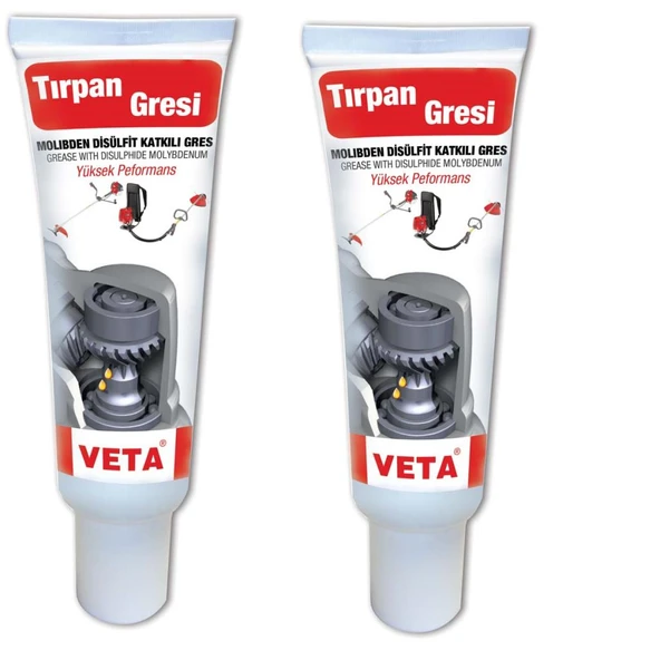 Veta Tırpan Gres Yağı 150 gr. Yüksek Isı +200° 2 Adet ürün görseli 1