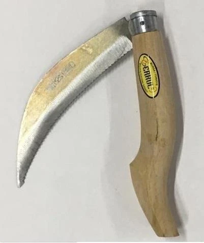 Fındık Muz Asma  Bıçağı Erkul Orta Boy 34 cm Çelik  Testere Ağız ürün görseli 1