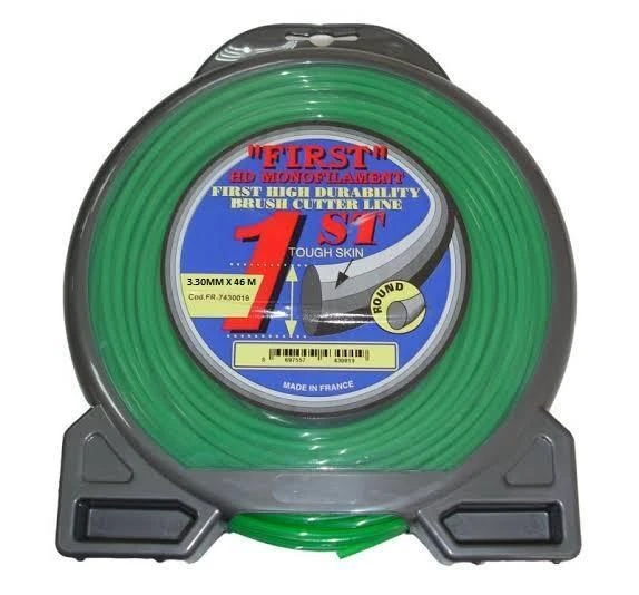 First  3.30 MM 46 m Tırpan  Msina Yuvarlak - Silikonlu Tırpan Motoru ürün görseli 1