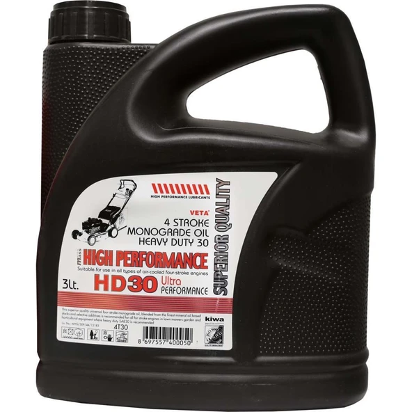 Veta 4T Yağ, Dört  Zamanlı Çim Biçme Motor HD30 3 lt ürün görseli 1