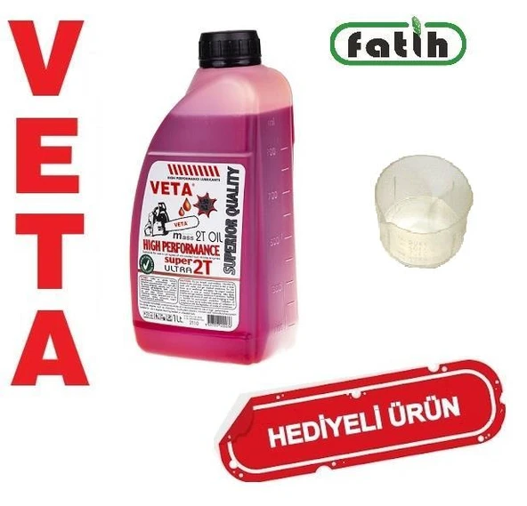 İki Zamanlı Motor Yağı Veta 2T  1LT ürün görseli 1