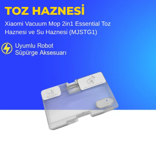 Xiaomi Vacuum Mop 2in1 Essential Toz Haznesi ve Su Haznesi (MJSTG1) ürün görseli 1