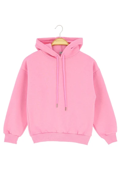 Kız Çocuk Sweatshirt Baskılı Kışlık Şardonlu - Resim 2
