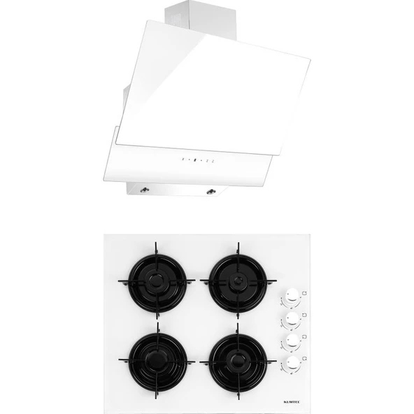Kumtel 2'Li Beyaz Ankastre Set (KO-40TAHDF + DA6-835) ürün görseli 1