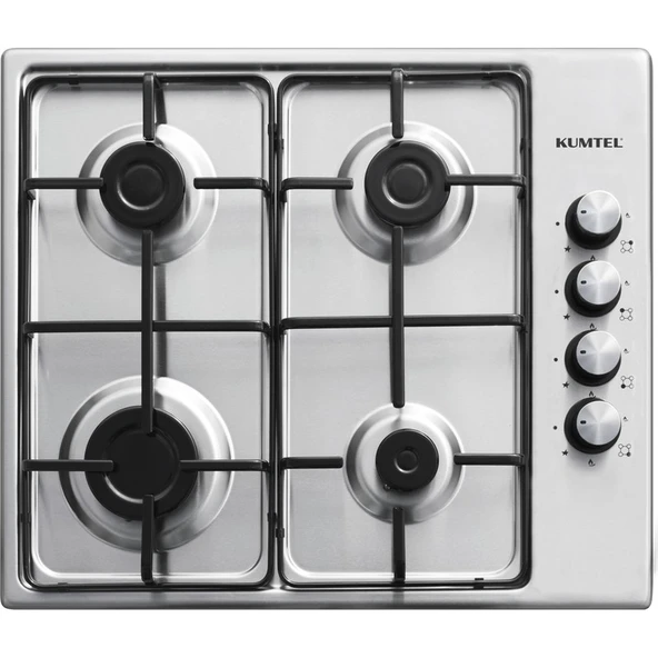 Kumtel Ko420F İnox Doğalgazlı Set Üstü Ocak ürün görseli 1