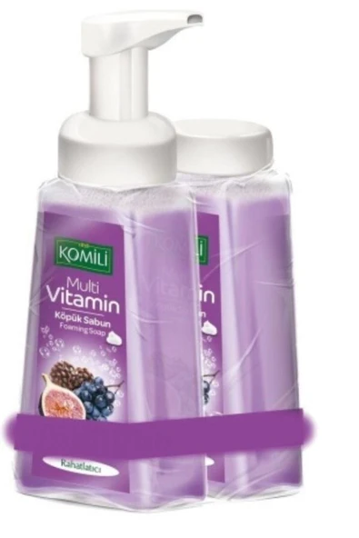 Komili Köpük Sabun Nemlendirici 250 Ml + 250 Ml Yedekli Rahatlatıcı ürün görseli 1