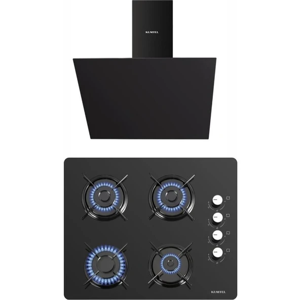 Kumtel Ankastre 2 Li Elite Cam Set ürün görseli 1