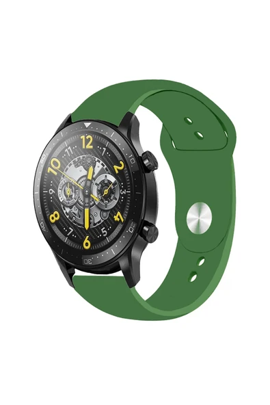 KRETON KRETON Realme Watch S Ve S Pro Ile Uyumlu Yumuşak Dokulu Silikon Kordon Kayış ürün görseli 1