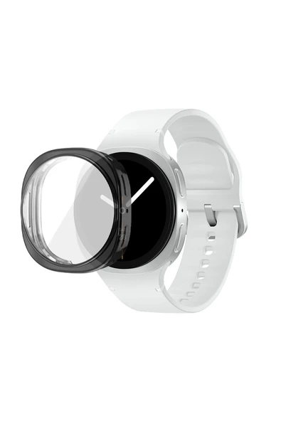 KRETON KRETON Samsung Galaxy Watch 8 40mm ile Uyumlu Kasa Ve Ekran Koruyucu 360 Tam Koruma Silikon Kılıf ürün görseli 1