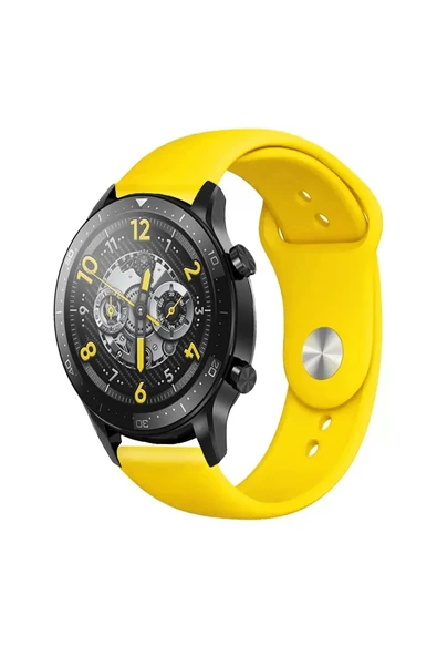 KRETON KRETON Realme Watch S Ve S Pro Ile Uyumlu Yumuşak Dokulu Silikon Kordon Kayış ürün görseli 1