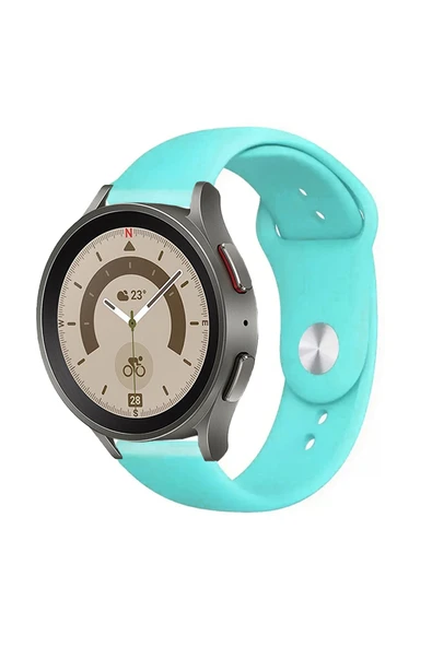 KRETON KRETON Samsung Galaxy Watch Fe Lte Ile Uyumlu Yumuşak Dokulu Silikon Kordon Kayış (20MM) ürün görseli 1