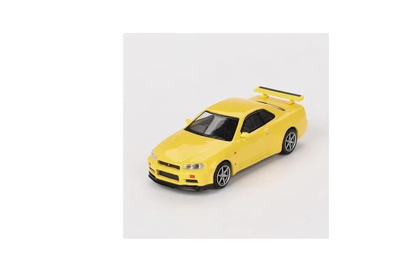 PTTAVM: Mini GT 762 Nissan Skyline GT-R (R34) V-Spec Lightning