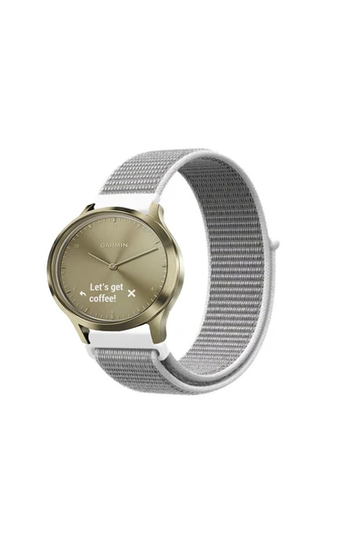 KRETON KRETON Garmin VivoMove Luxe , Style , HR Uyumlu Spor Kumaş Desenli Cırt Cırtlı Kordon Kayış ürün görseli 1