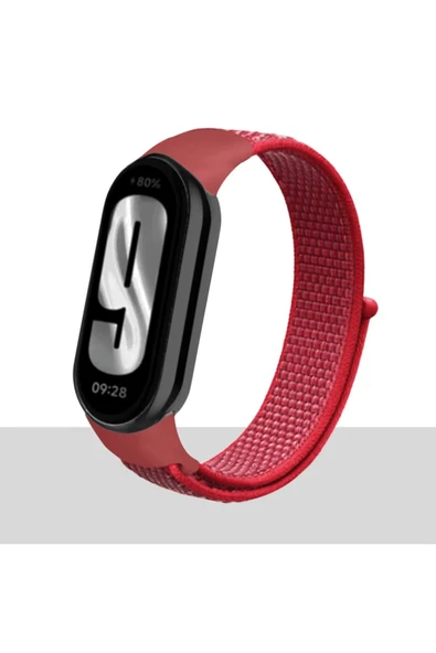 KRETON KRETON Mi Band 8 , Mi Band 9 Ve Mi Band 10 Ile Uyumlu Kayış Spor Kumaş Cırt Cırtlı Kordon ürün görseli 1