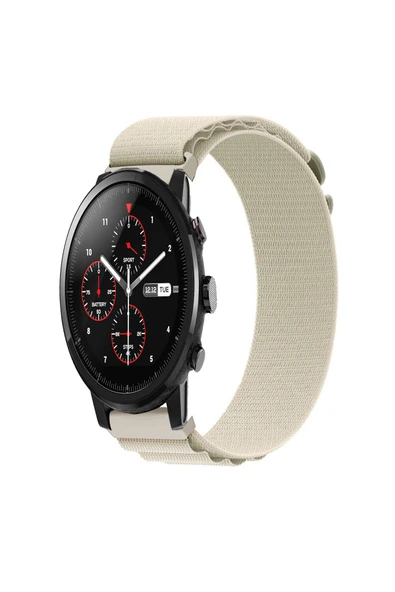 KRETON KRETON Amazfit Pace 2 Stratos Uyumlu Kordon Alpine Loop Döngü Spor Kayış ürün görseli 1