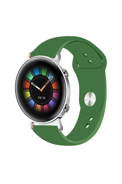 KRETON KRETON Huawei Watch Gt2 42mm Uyumlu Kordon Yumuşak Dokulu Silikon Kayış ürün görseli 1