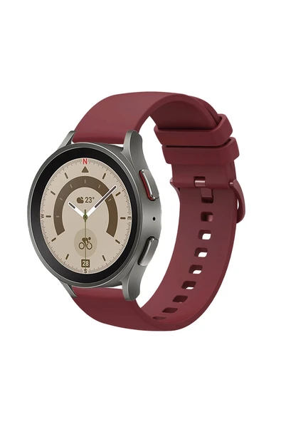 KRETON KRETON Samsung Galaxy Watch FE / FE LTE ile  Uyumlu Kordon Yumuşak Dokulu Soft Renk Tokalı Silikon Kayış ürün görseli 1
