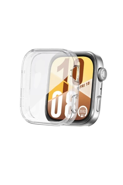 KRETON KRETON Huawei Watch Fit 4 ile Uyumlu Kasa Ve Ekran Koruyucu 360 Tam Koruma Silikon Kılıf ürün görseli 1