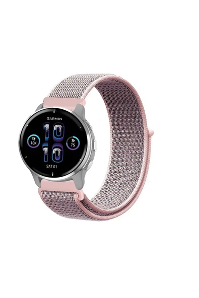 KRETON KRETON Garmin Venu2 Plus Uyumlu Spor Kumaş Desenli Cırt Cırtlı Kordon Kayış ürün görseli 1