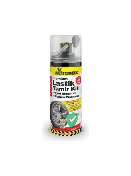 Automix Premium Lastik Tamir Spreyi 400 ml ürün görseli 1