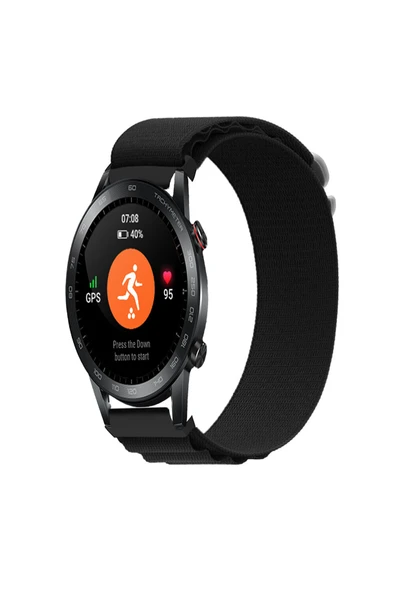 KRETON KRETON Honor Magic Watch 2 46mm Uyumlu Kordon Alpine Loop Döngü Spor Kayış ürün görseli 1