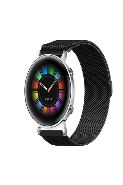 KRETON KRETON Huawei Watch Gt2 42mm Uyumlu Kordon Hasır Metal Örgü Mıknatıslı Milano Kayış ürün görseli 1