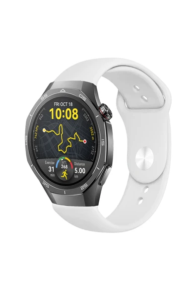 KRETON KRETON Huawei Watch Gt5 Pro Titanyum Ile Uyumlu Yumuşak Dokulu Silikon Kordon Kayış ürün görseli 1