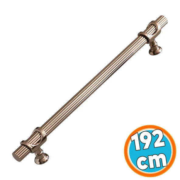 Mobilya Çekmece Dolap Kapak Mutfak Dolabı Kulpları Kulbu Kulpu Bronz Metal Kulp 192 mm-19.2 cm ürün görseli 1