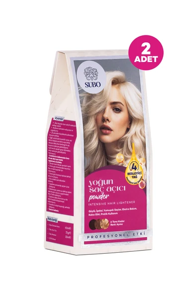 SUBO YOĞUN SAÇ AÇICI POWDER 2 Adet ürün görseli 1