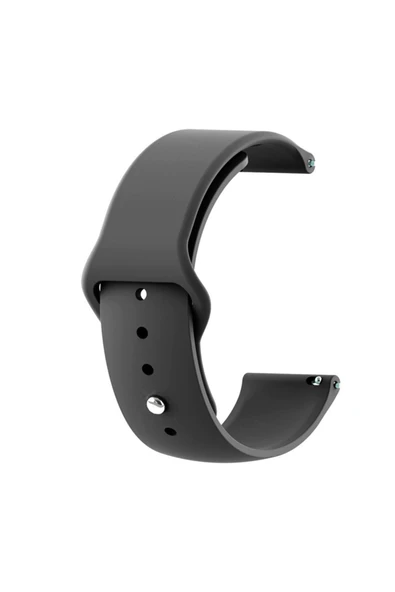 KRETON KRETON Haylou Rs4 Plus Ile Uyumlu Yumuşak Dokulu Silikon Kordon Kayış (20MM) ürün görseli 1
