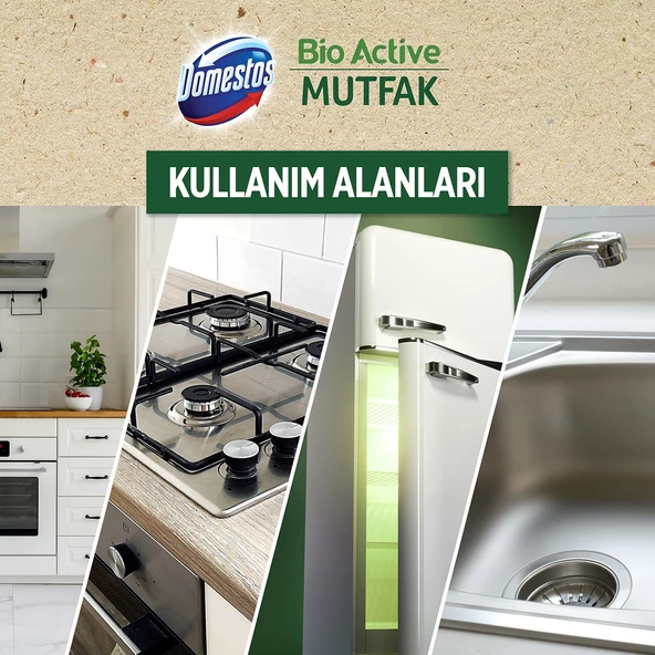 Domestos Çamaşır Suyu Bio Active Mutfak 1850 Ml - Resim 6
