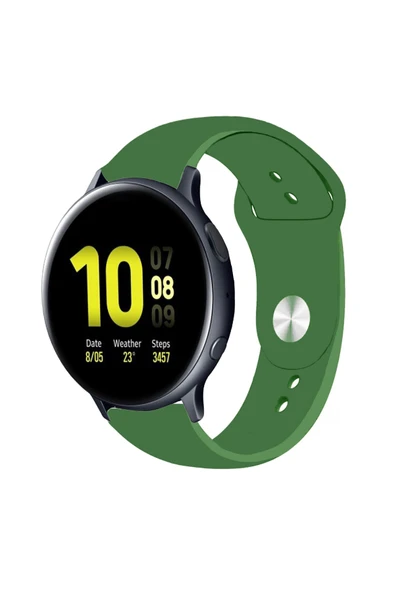 KRETON KRETON Samsung Galaxy Watch Active 2 40mm/44mm Uyumlu Kordon Yumuşak Dokulu Silikon Kayış ürün görseli 1